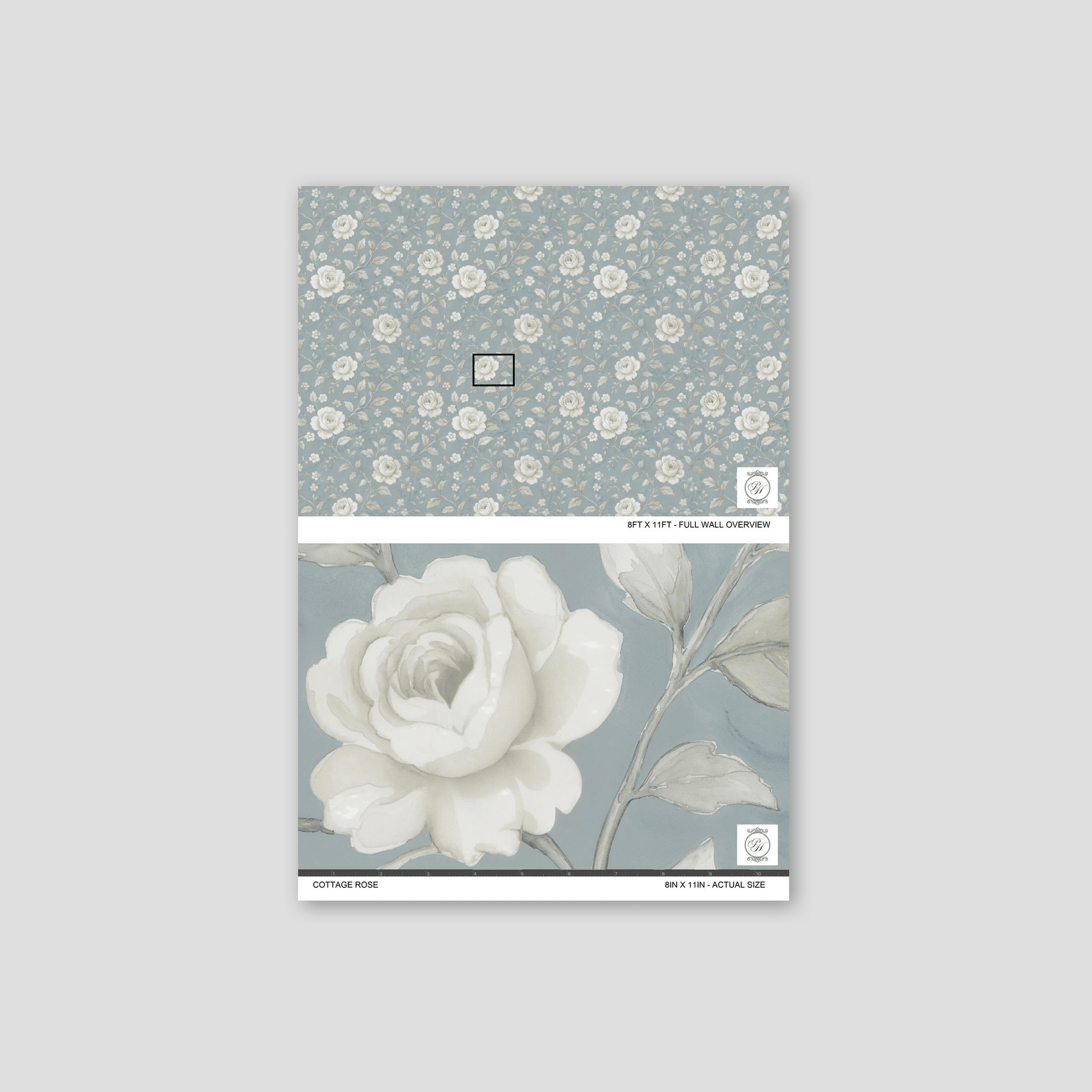 Cottage Rose Wallpaper