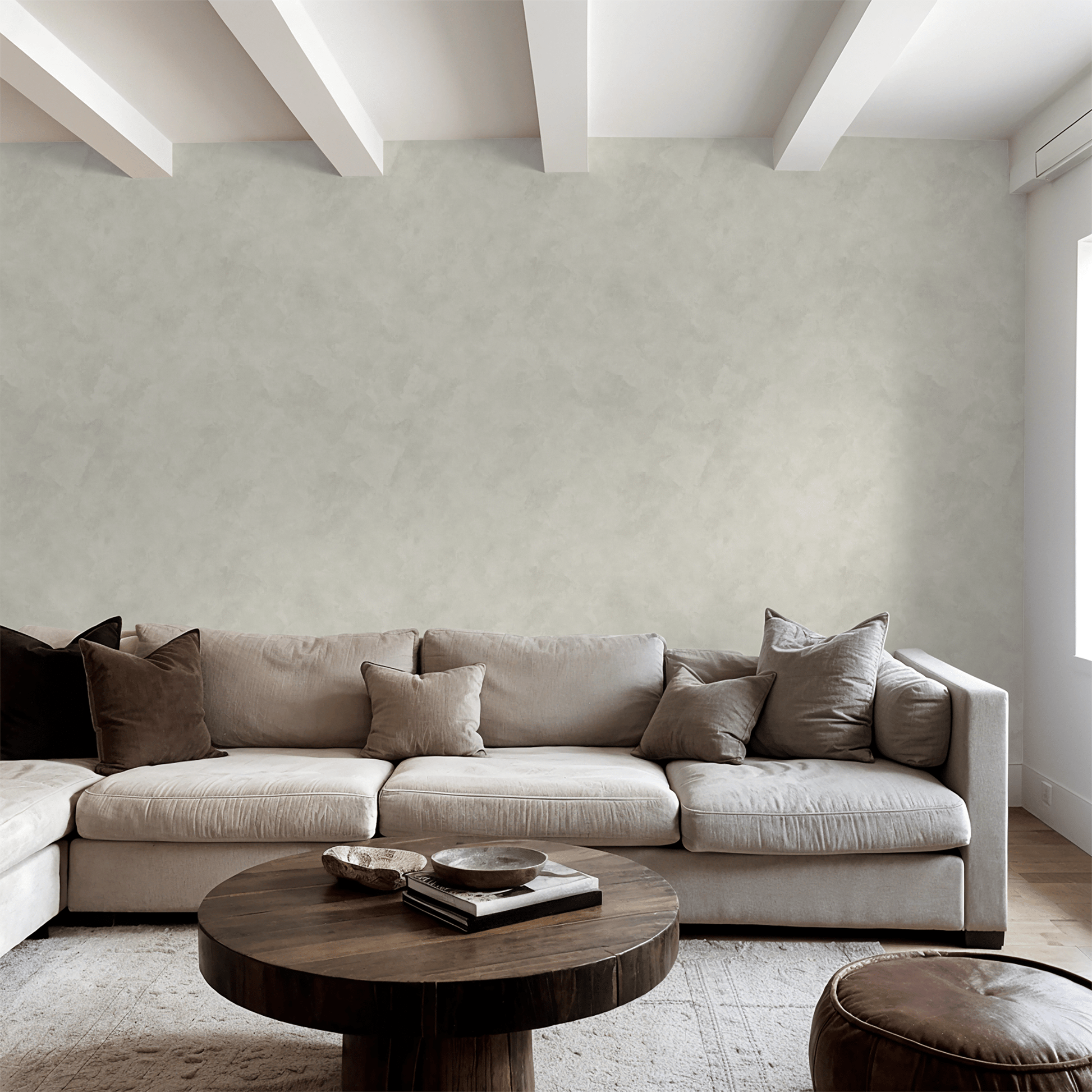 Roman Clay (Cream) Wallpaper