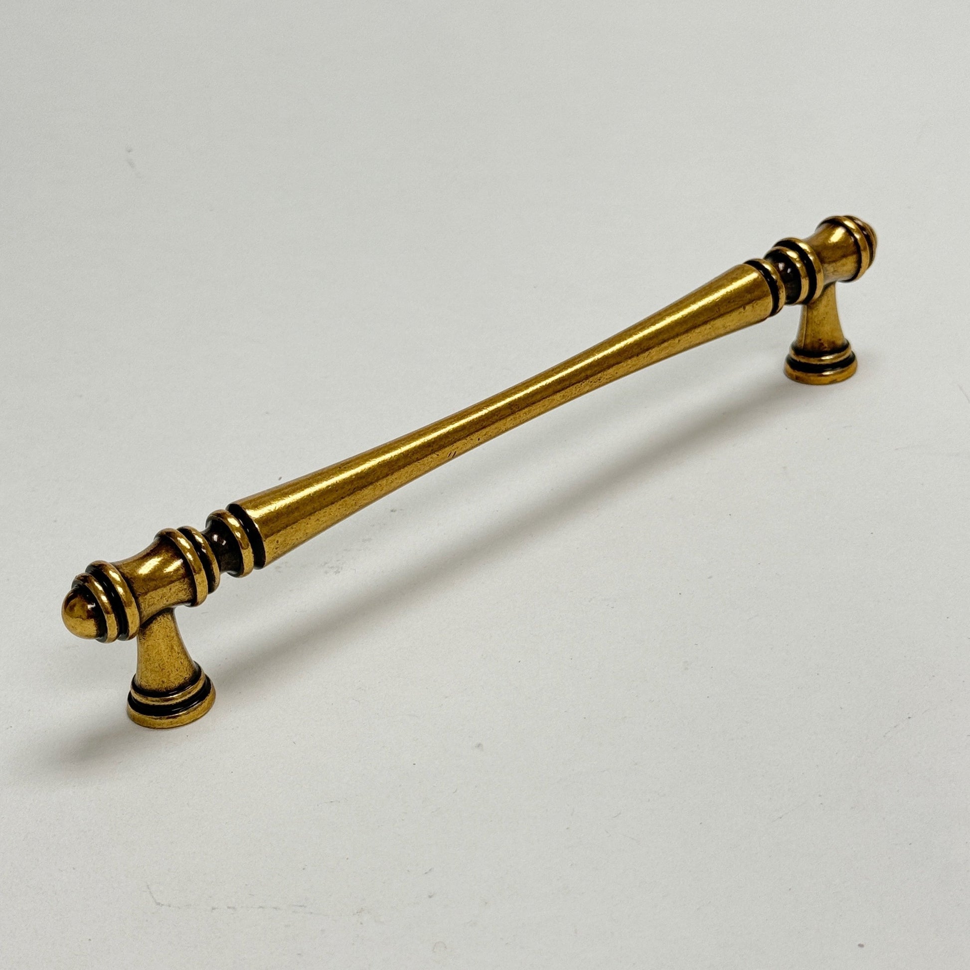 Traditional Antique Brass "Palermo" Drawer Knobs and Pulls