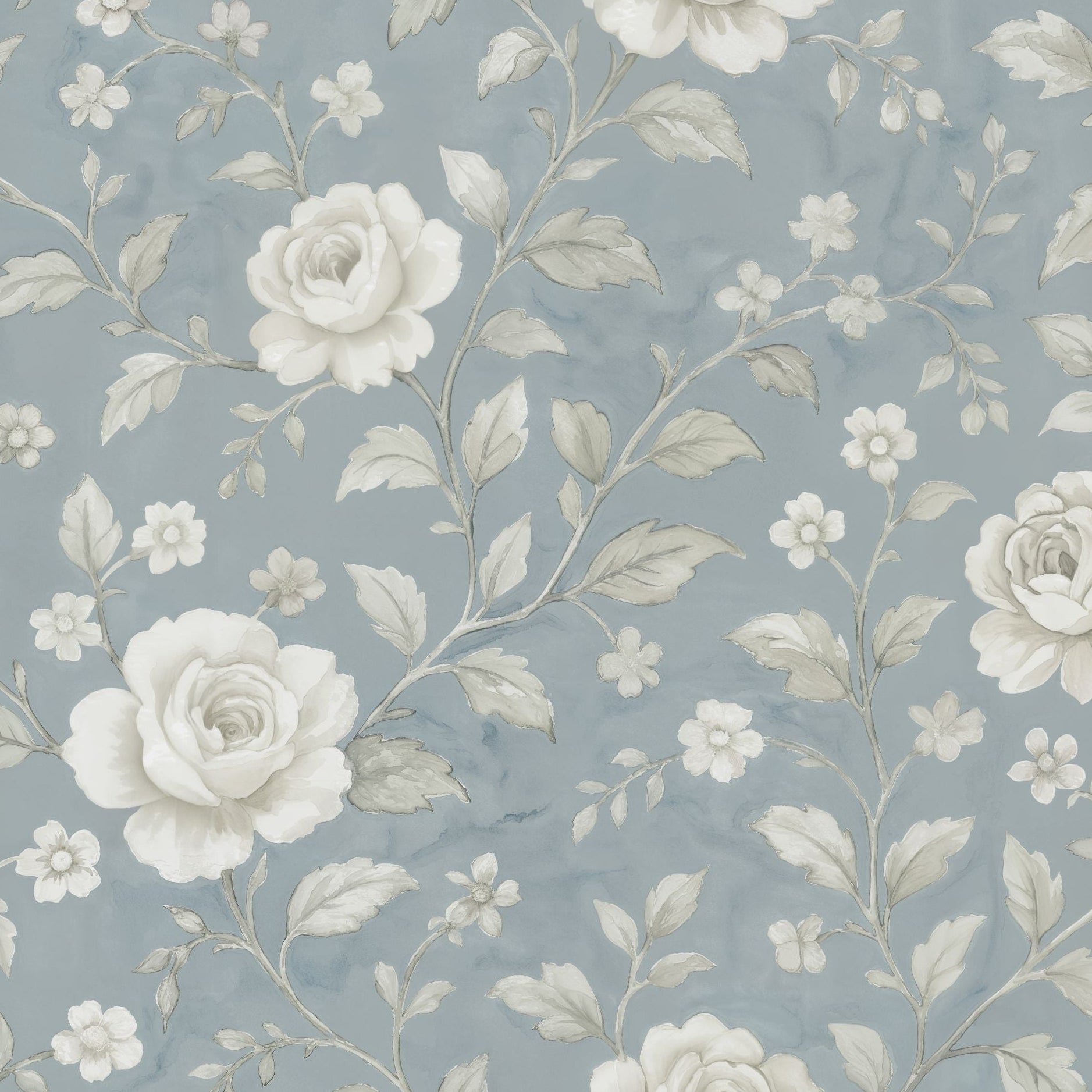 Cottage Rose Wallpaper