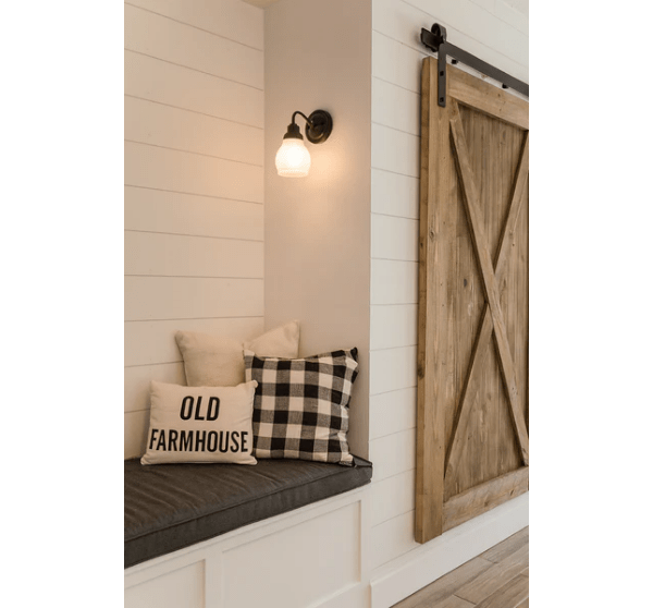 Holophane Fluted Pear Frosted Glass Wall Sconce or Pendant Light