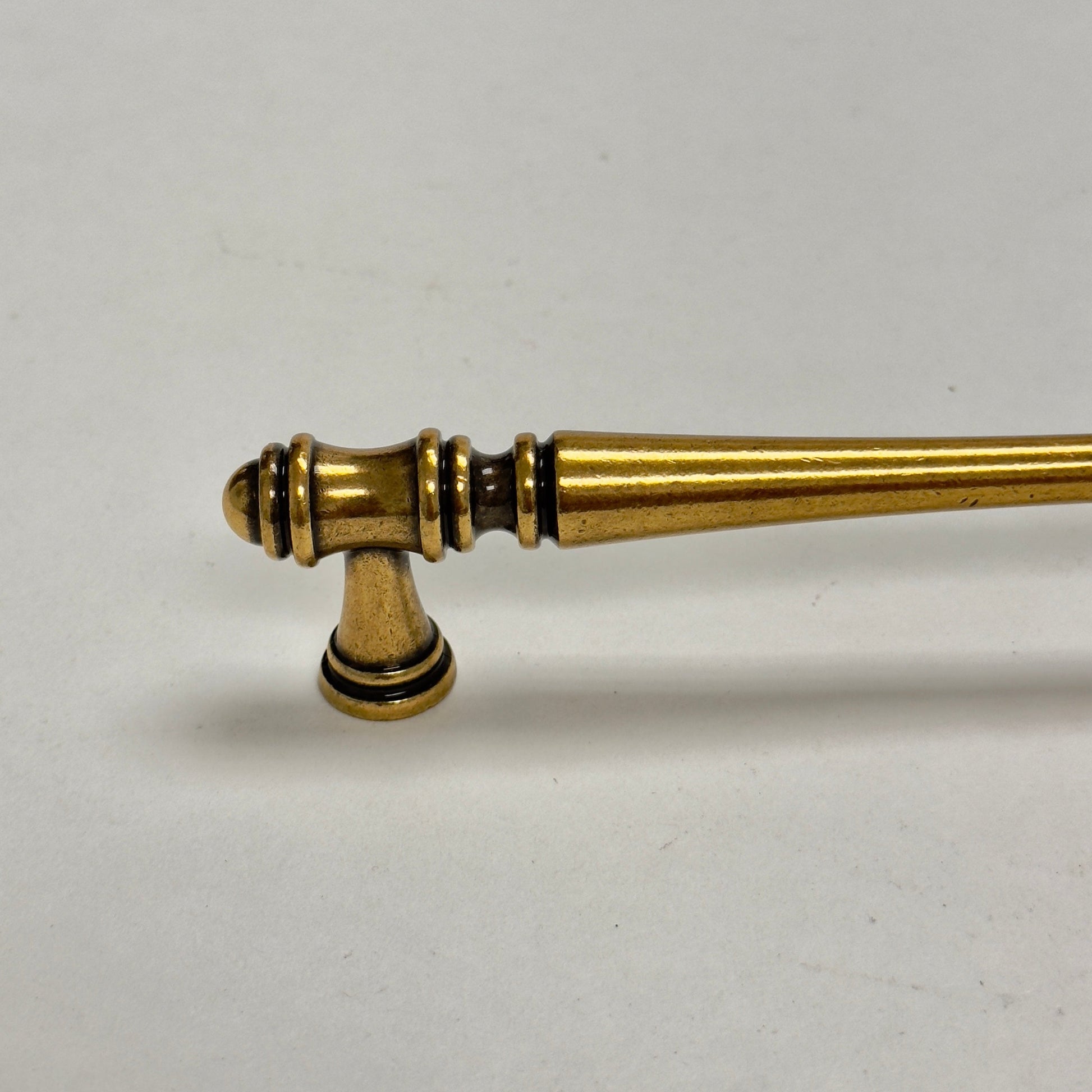 Traditional Antique Brass "Palermo" Drawer Knobs and Pulls