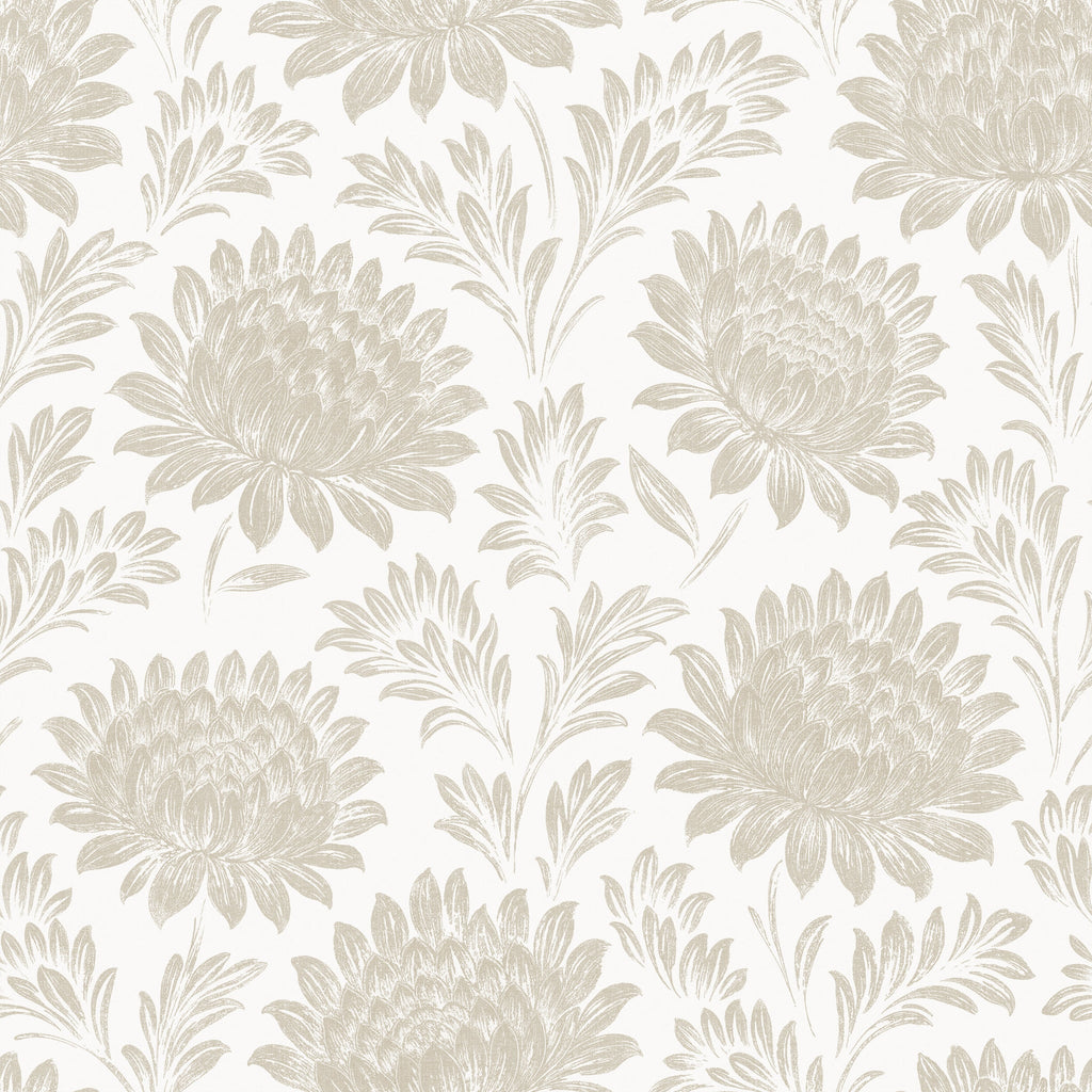 Lisa (Beige) Wallpaper