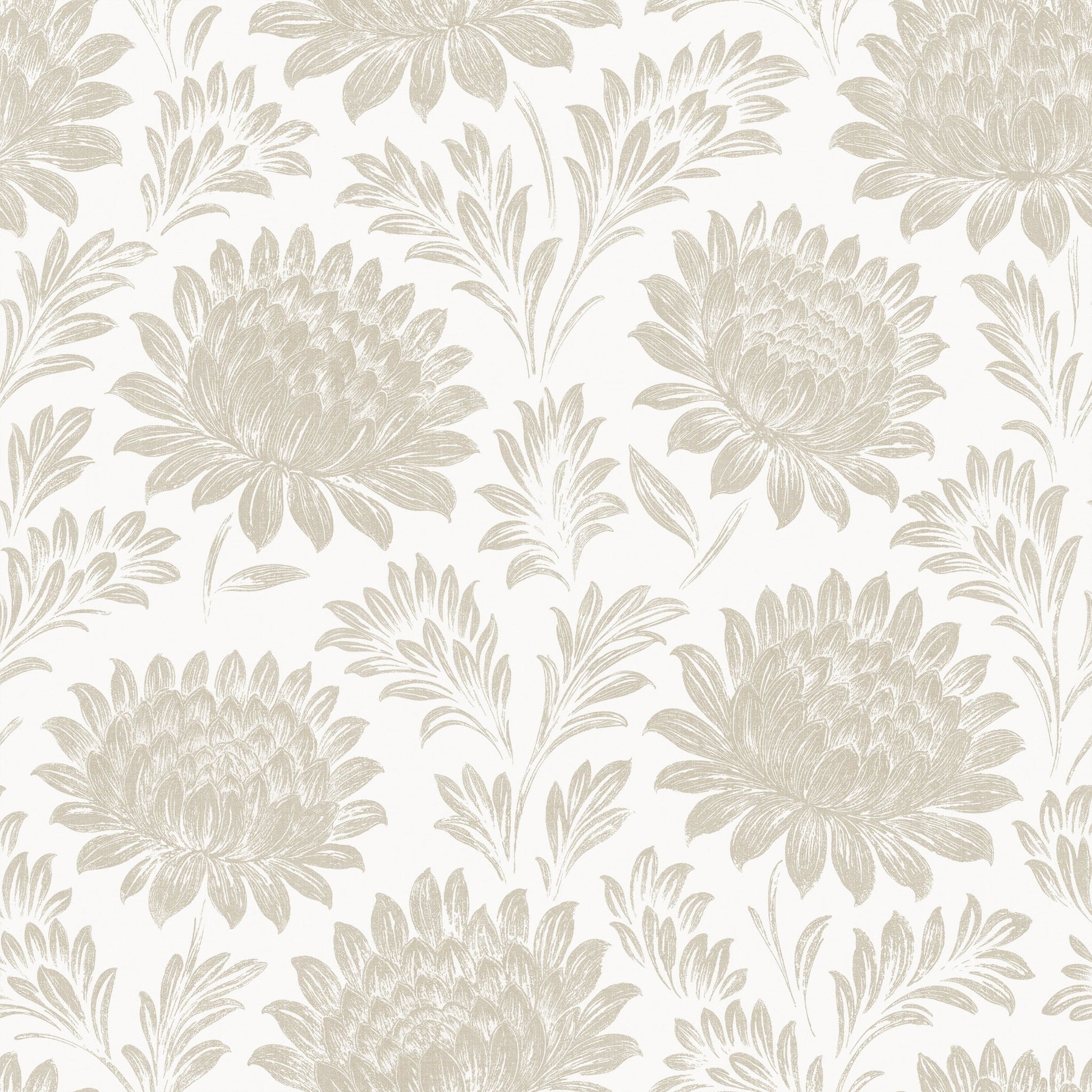 Lisa (Beige) Wallpaper