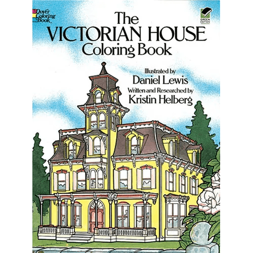 The Victorian House Coloring Book - Paperback
