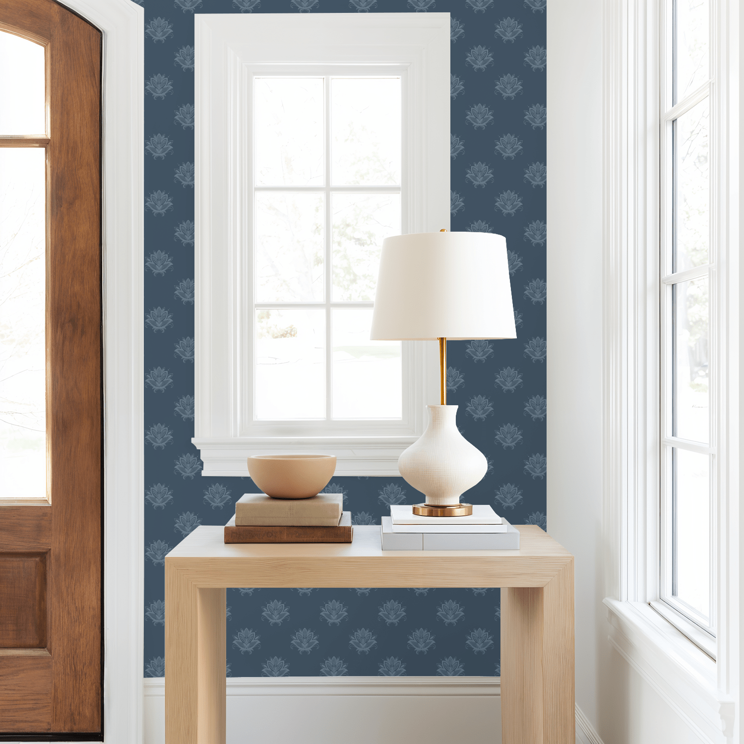Prairie Hymn (Blue) Wallpaper