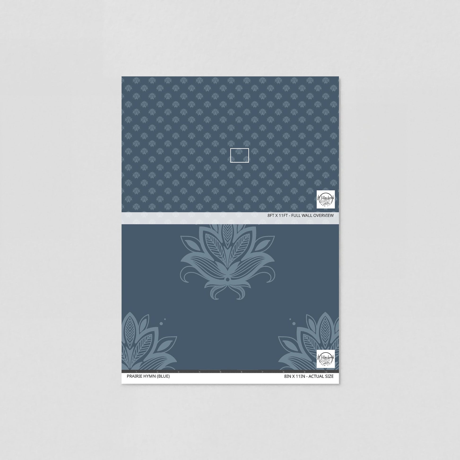 Prairie Hymn (Blue) Wallpaper