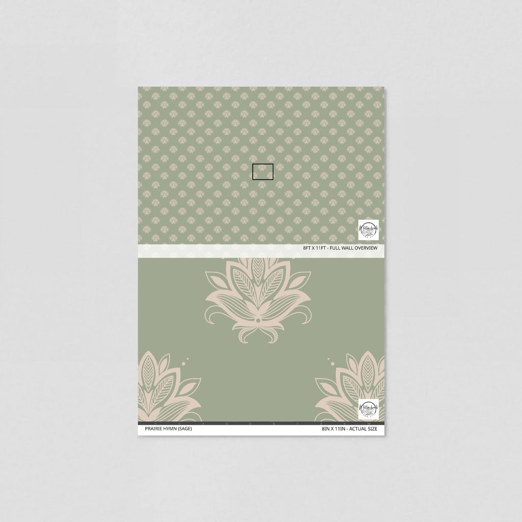 Prairie Hymn (Sage) Wallpaper