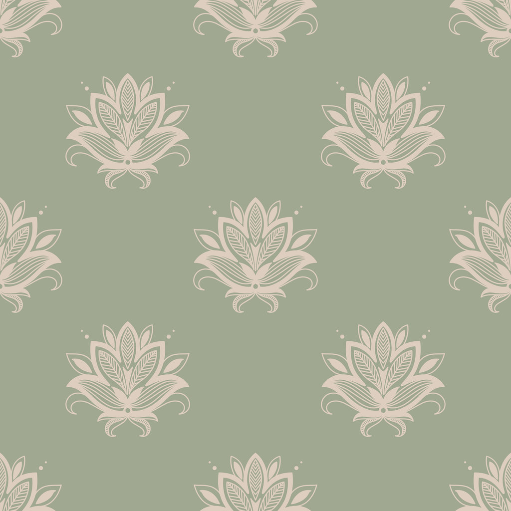 Prairie Hymn (Sage) Wallpaper
