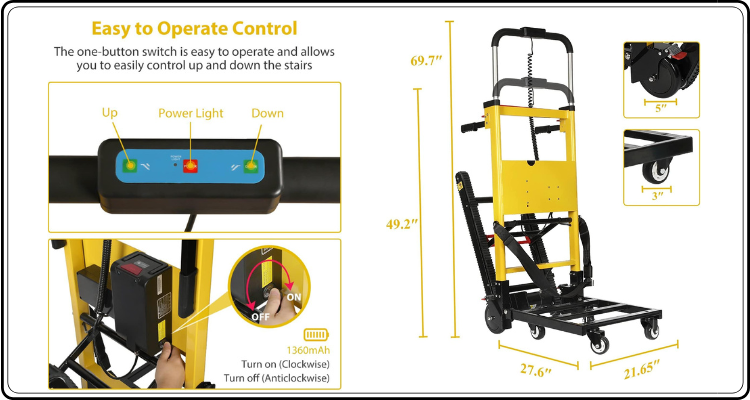 Electric Stair Climbing Dolly