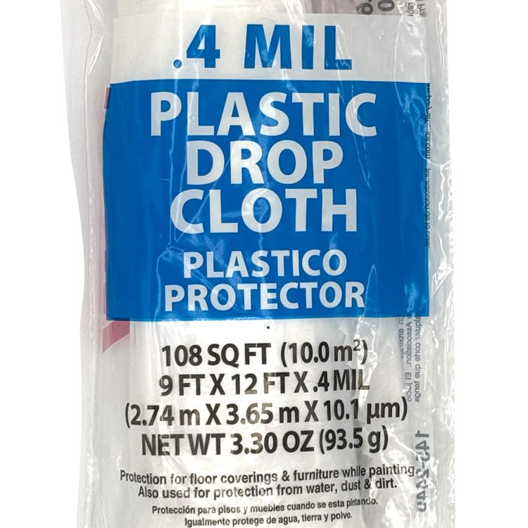Husky Drop Cloth - 0.4 Mil - 9' x 12'