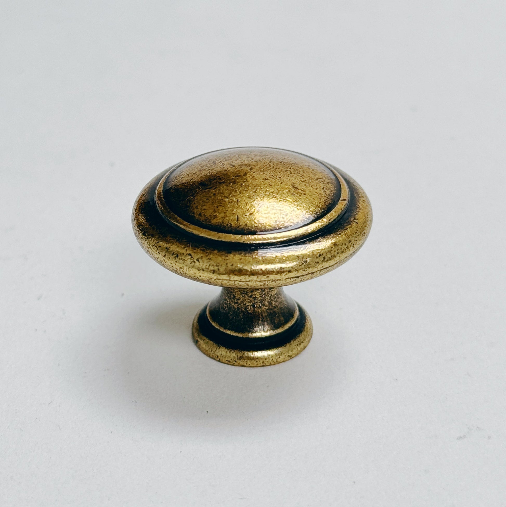 Traditional Antique Brass "Palermo" Drawer Knobs and Pulls