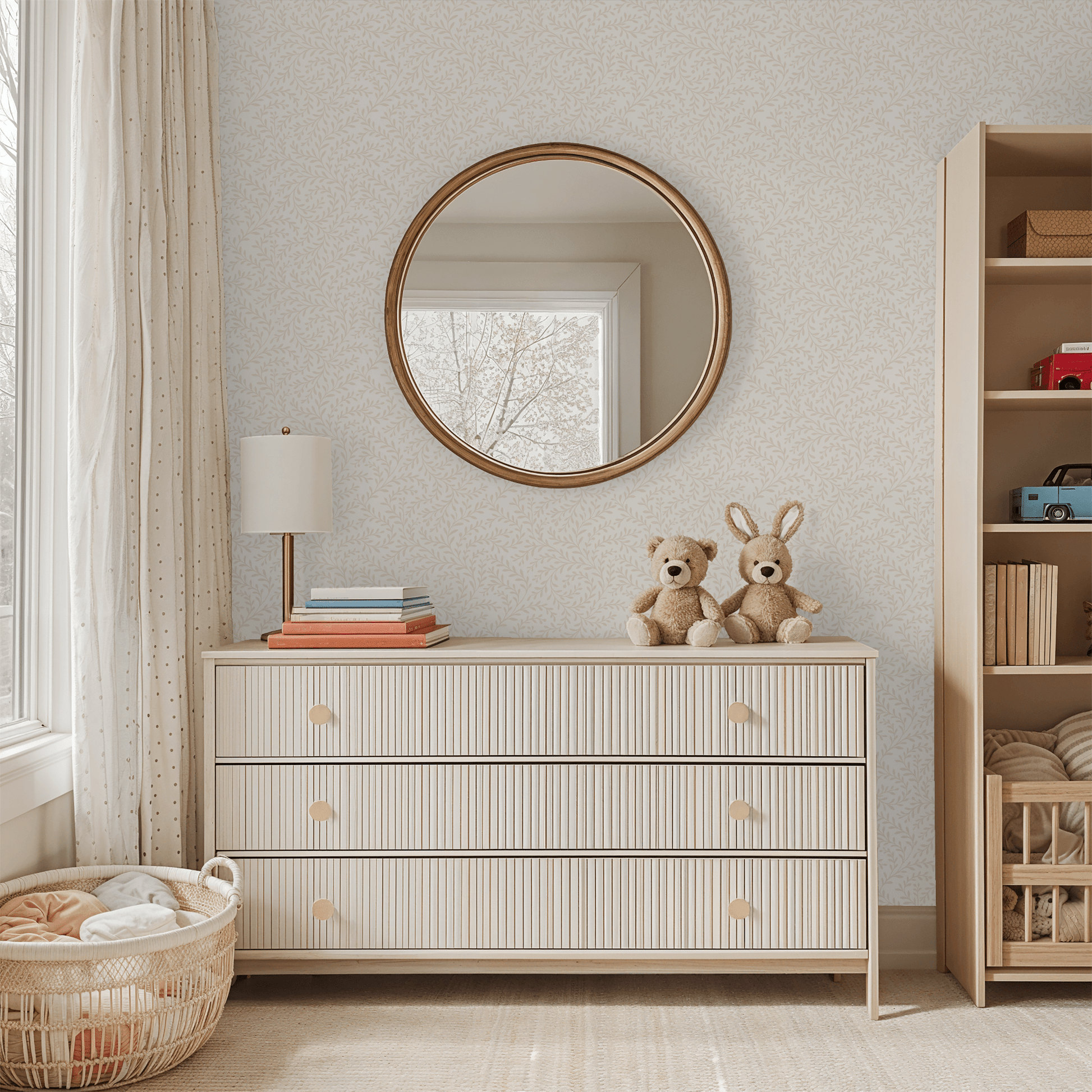 Love Rose Vines Wallpaper