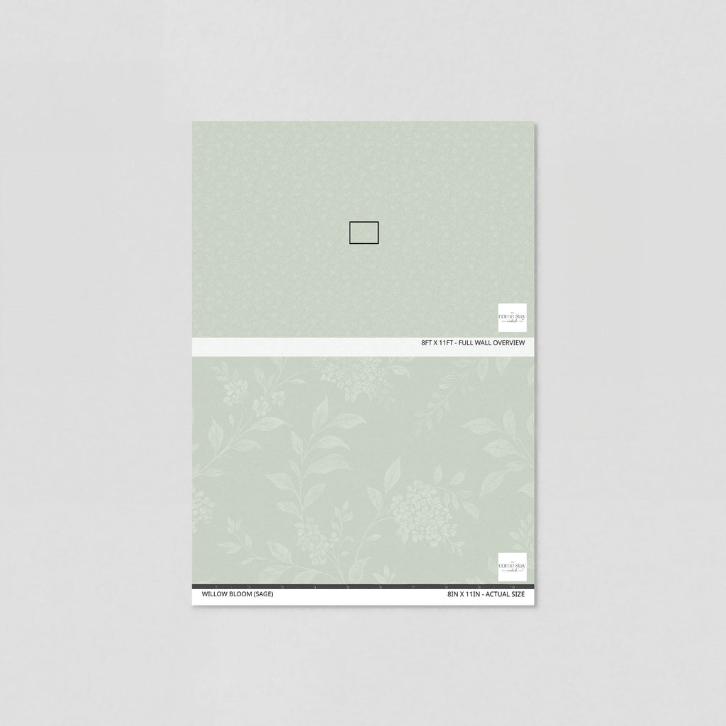 Willow Bloom (Sage) Wallpaper