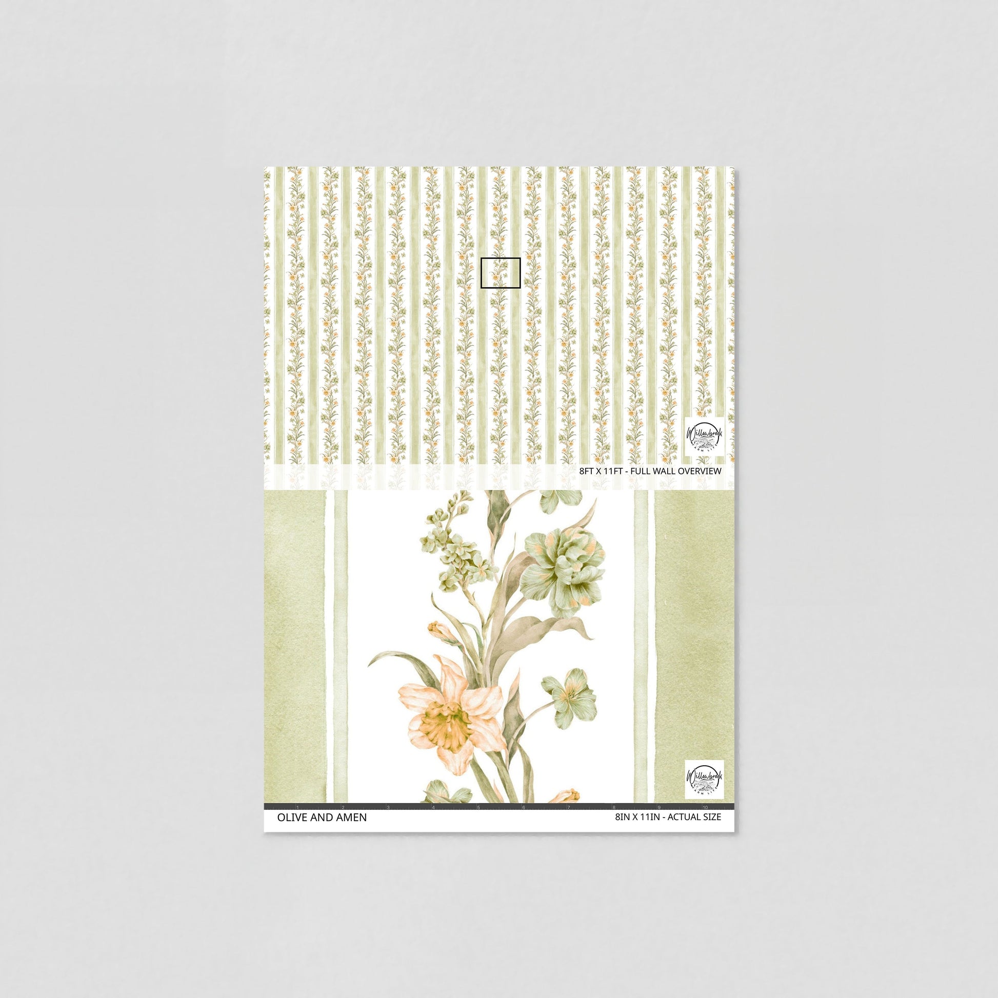 Olive and Amen Wallpaper