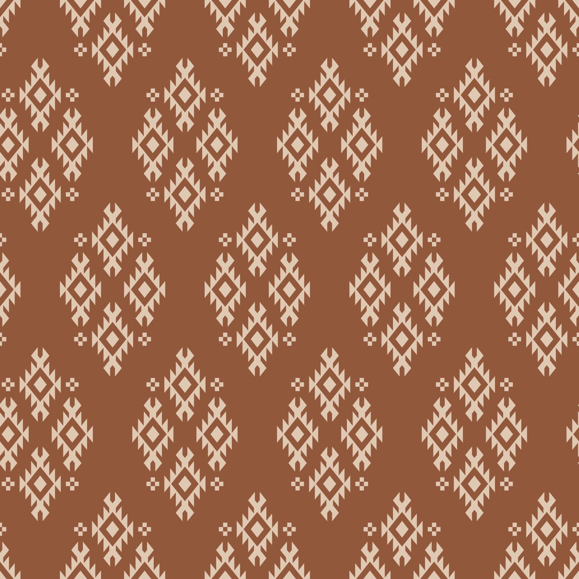 Temple Threads (Red) Wallpaper