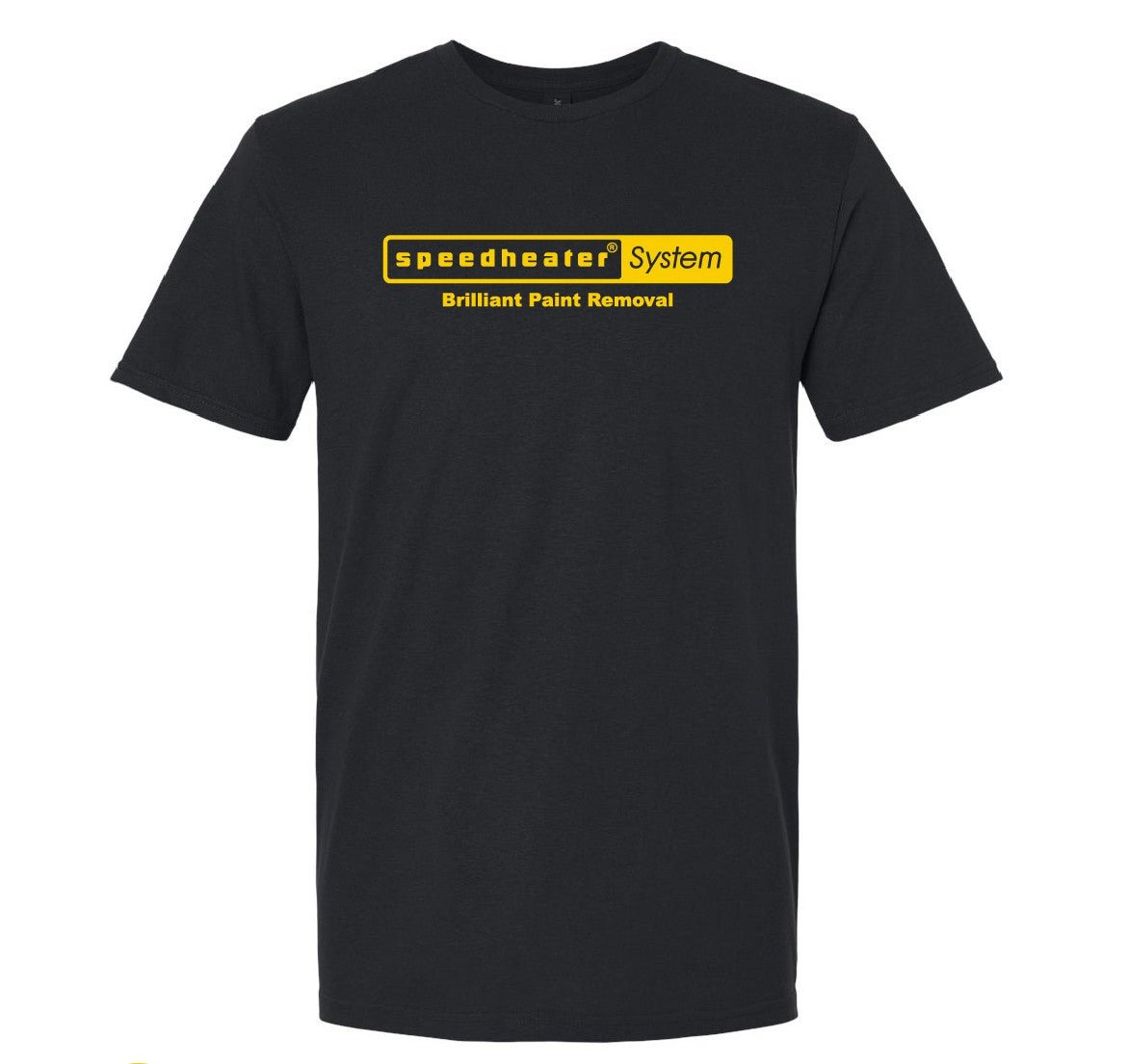 🎁 The Official Speedheater™ System Shop Tee – Classic Black Heavyweight Cotton (100% off)