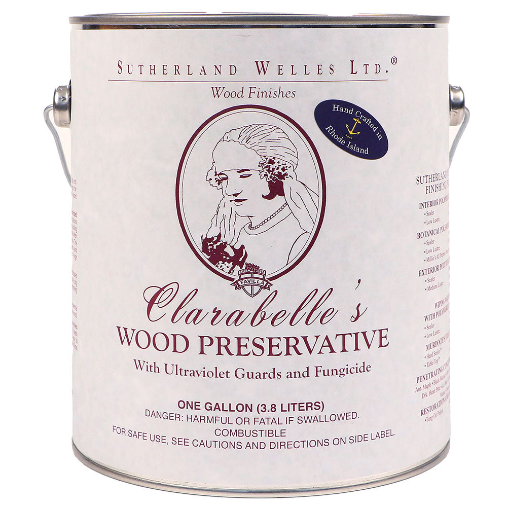clarabelle's wood preservative from sutherland welles-gallon size