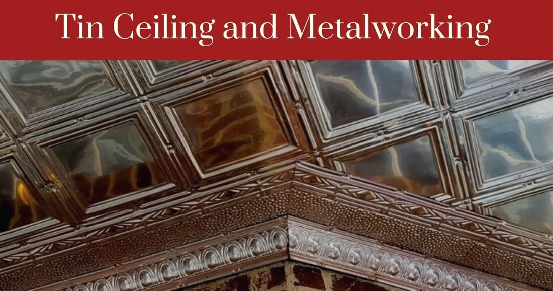 tin ceiling and metalworking resources - my old house fix