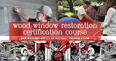 The Living Heritage Trades Academy Wood Window Restoration Certification Course