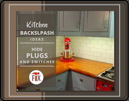 Kitchen Backsplash Ideas - 3 Steps to Hide Ugly Plugs and Switches