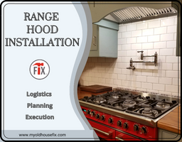 my old house fix blog on range hood logistics planning and execution